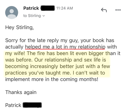 His relationship with his wife is HOTTER than EVER.